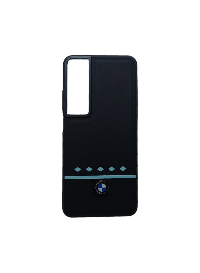 Phone Back Cover leather  for Realme C65 black - Image 3