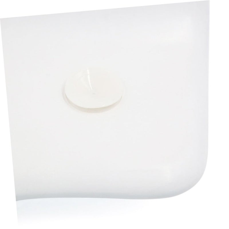 White PU Bathtub Cushion With Strong Suction Cups Soft Bath Neck Pillow For Home And Spa - Image 5