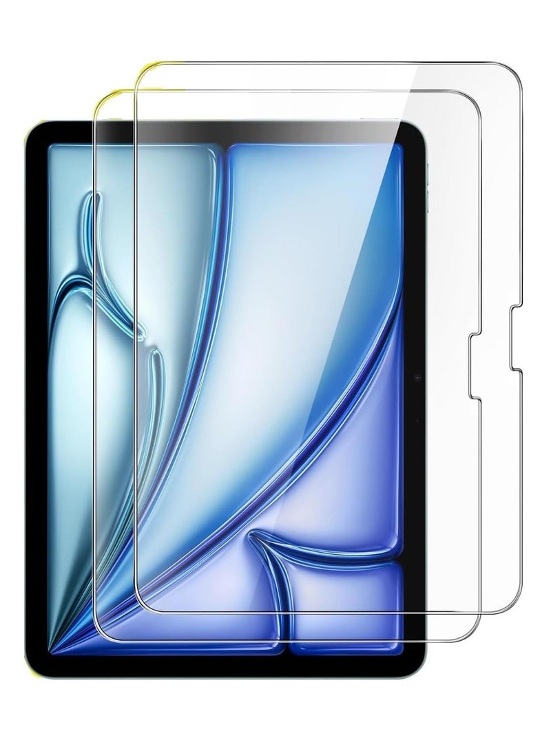 DUSALA Screen Protector Compatible with Ipad Air 13-Inch 2024 (M2) A2898 A2903 A2904,9H Hardness Tempered Glass Film, Ultra Resistant Anti-Fingerprints HD-Clear Tablet Film for Ipad Air 2024 - Image 1