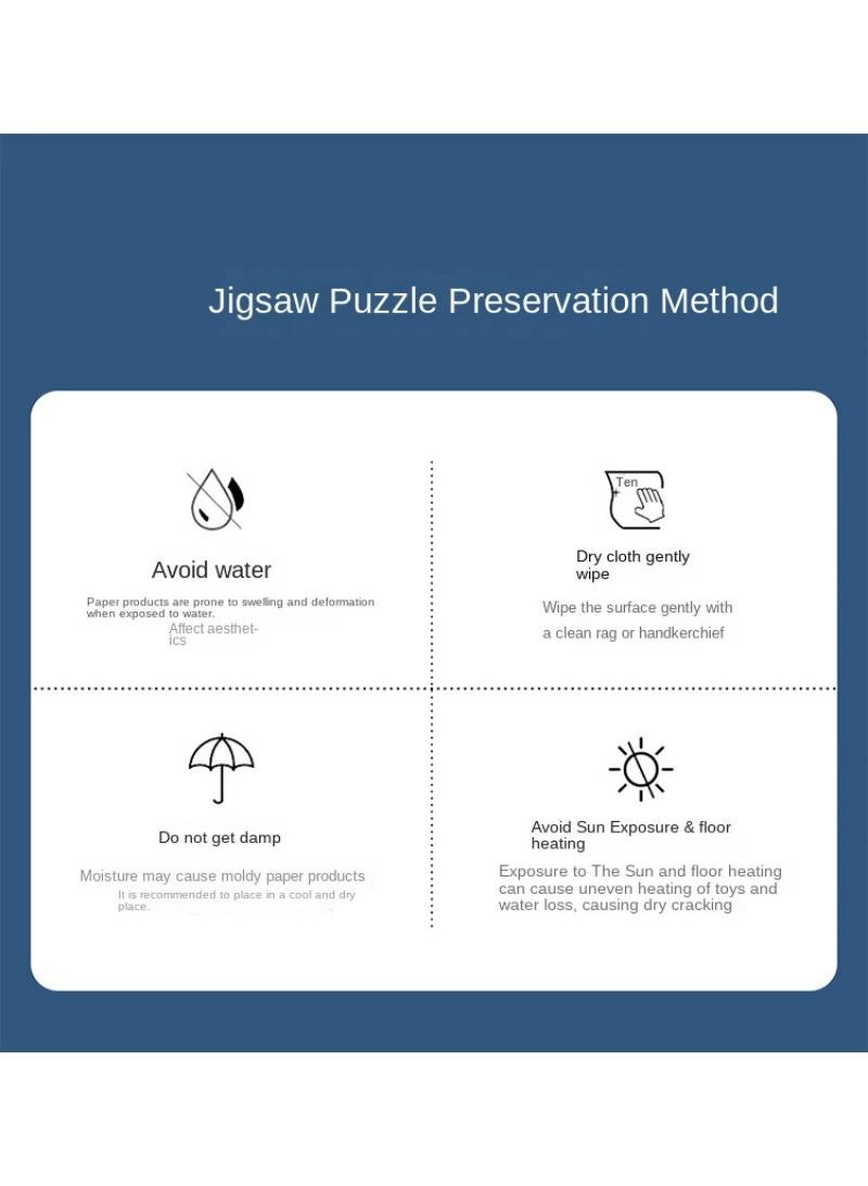 Bluejw 1000 قطعة لغز الرسوم المتحركة العادية - Image 5