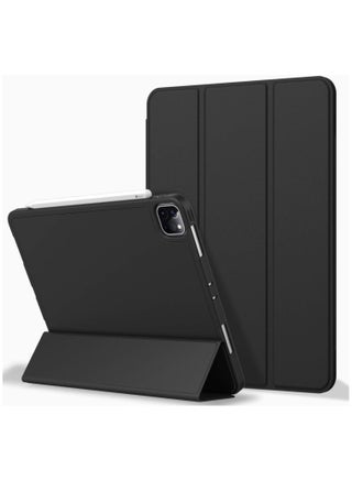 iPad Pro 12.9 Case 2020 with Pencil Holder (4th Generation), Premium Protective Case Cover with Soft TPU Back and Auto Sleep/Wake Feature for 2020/2018 - pzsku/ZBE20DF992B4086BBDB40Z/45/_/1713441641/0b7d3575-31e3-4a49-8ae3-d6fefbd3bacd