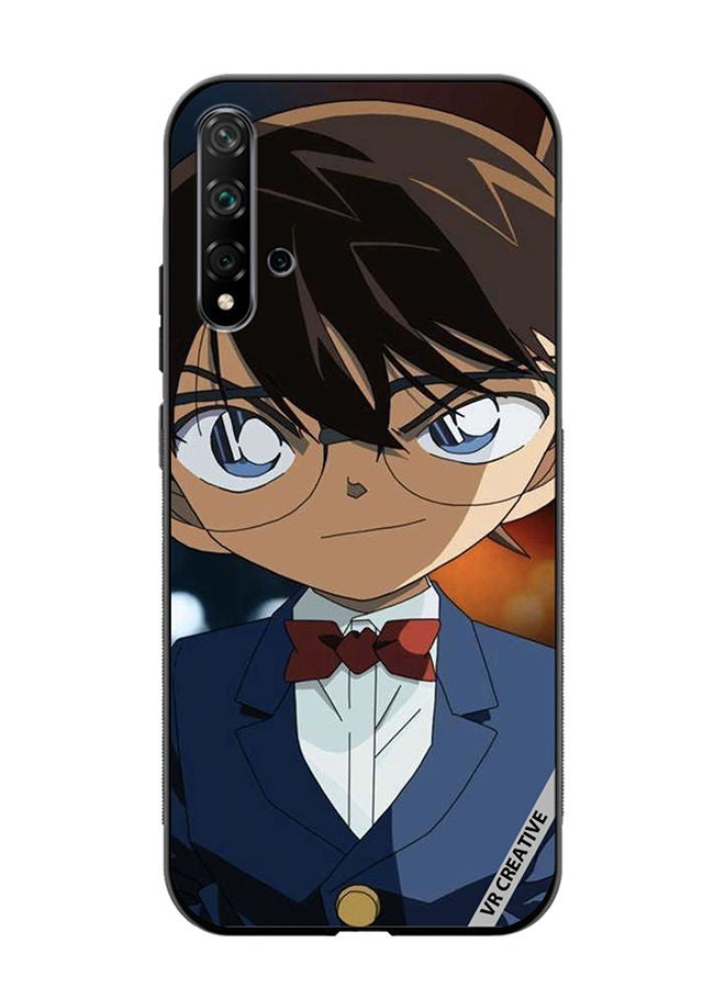 VR CREATIVE Protective Case Cover For Huawei Nova 5T Detective Conan Character Design Multicolour - Image 1