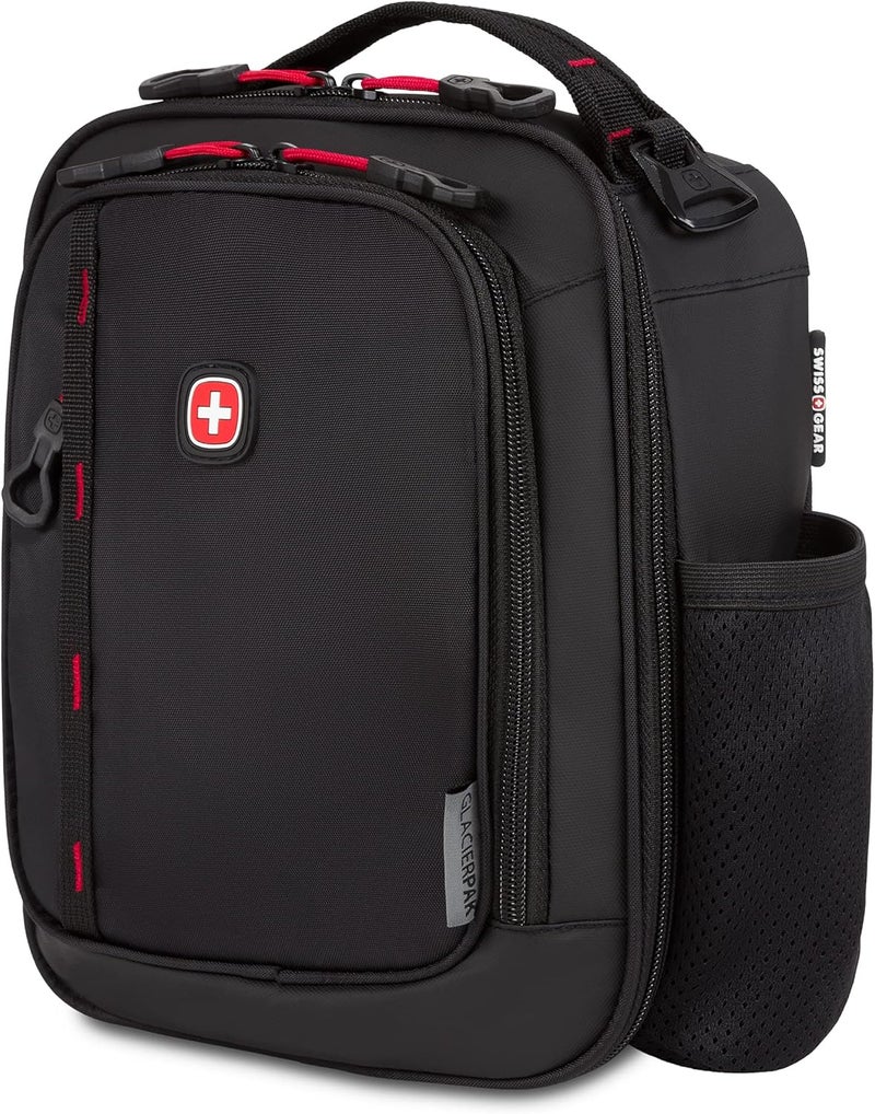 SwissGear Insulated Lunch Bag BlackRed One Size - Image 1