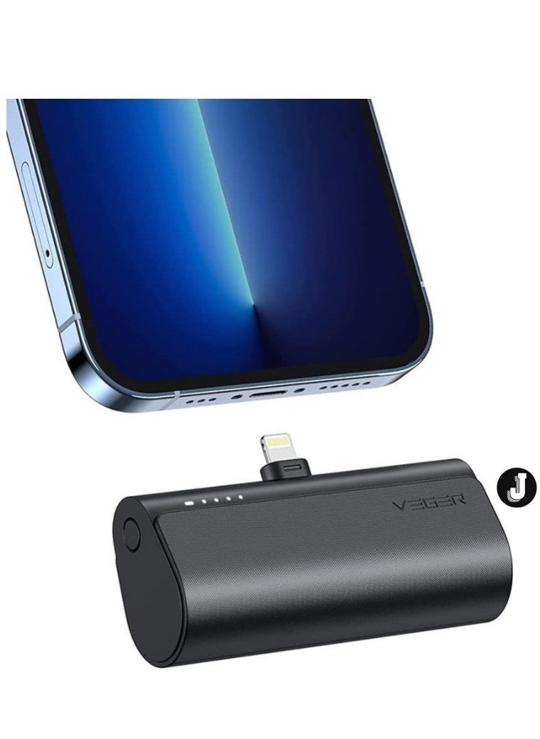 JAJEEK "Mini Portable Powerbank 5000mAh - 20W PD Fast Charging, QC 3.0 External Battery with Built-in Plug" - Image 1