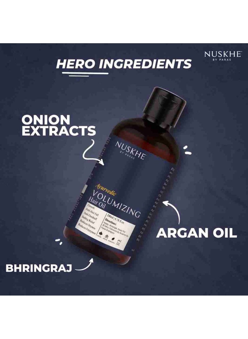 Nuskhe By Paras Nuskhe By Paras Ayurvedic Volumizing Hair Oil  200 ml - Image 4