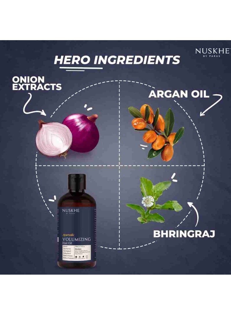 Nuskhe By Paras Nuskhe By Paras Ayurvedic Volumizing Hair Oil  200 ml - Image 2