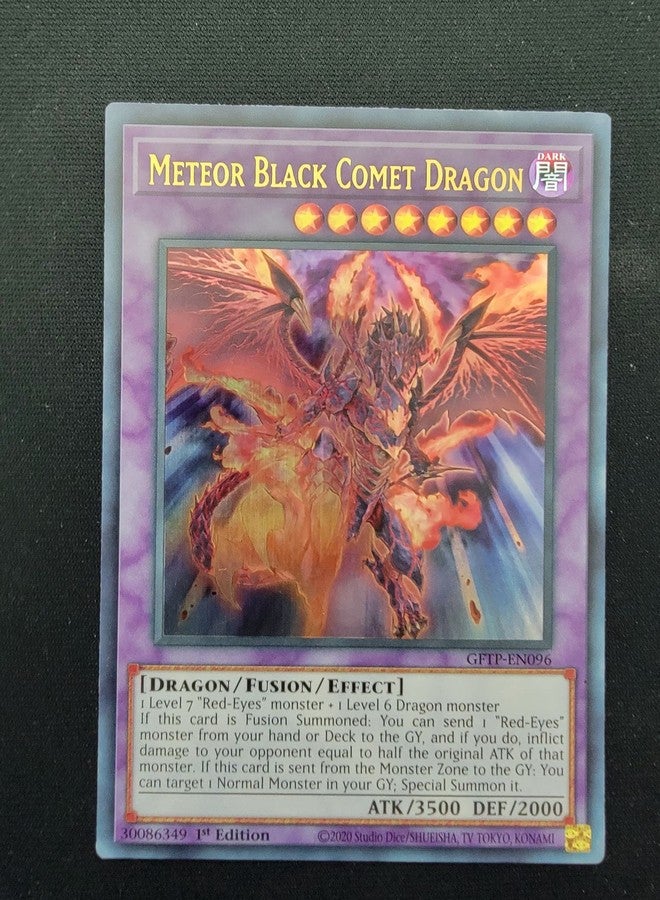 Yu-Gi-Oh! Meteor Black Comet Dragon GFTP-EN096 - Ultra Rare - 1st Edition