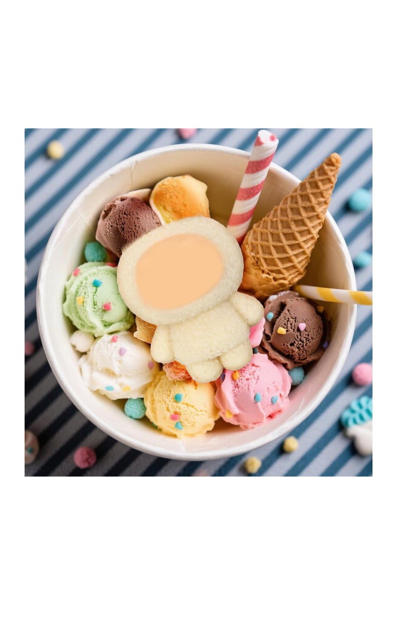 عام قالب حلوى الشوكولاتة السيليكون ، قالب صينية مكعب السيليكون للكوكتيلات ، قوالب السيليكون لصالح شوكولاتة صابون الحرف الغذائية - Image 5