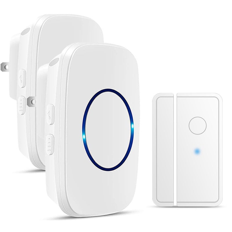 Full House Door Chime When Door Opens FullHouse Door Sensor Wireless Entry Alarm with 1000ft Range 60 Chimes and 5 Volume Levels for BusinessStoreHomeOffice - Image 2