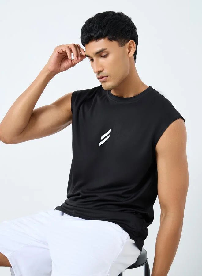 Styli Styli Men Minimal Print Workout Tank