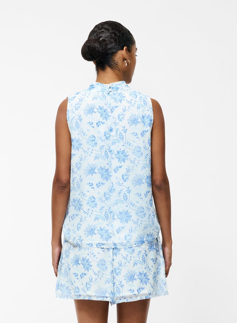 French Connection Serenity V Neck Trim Top - Image 2
