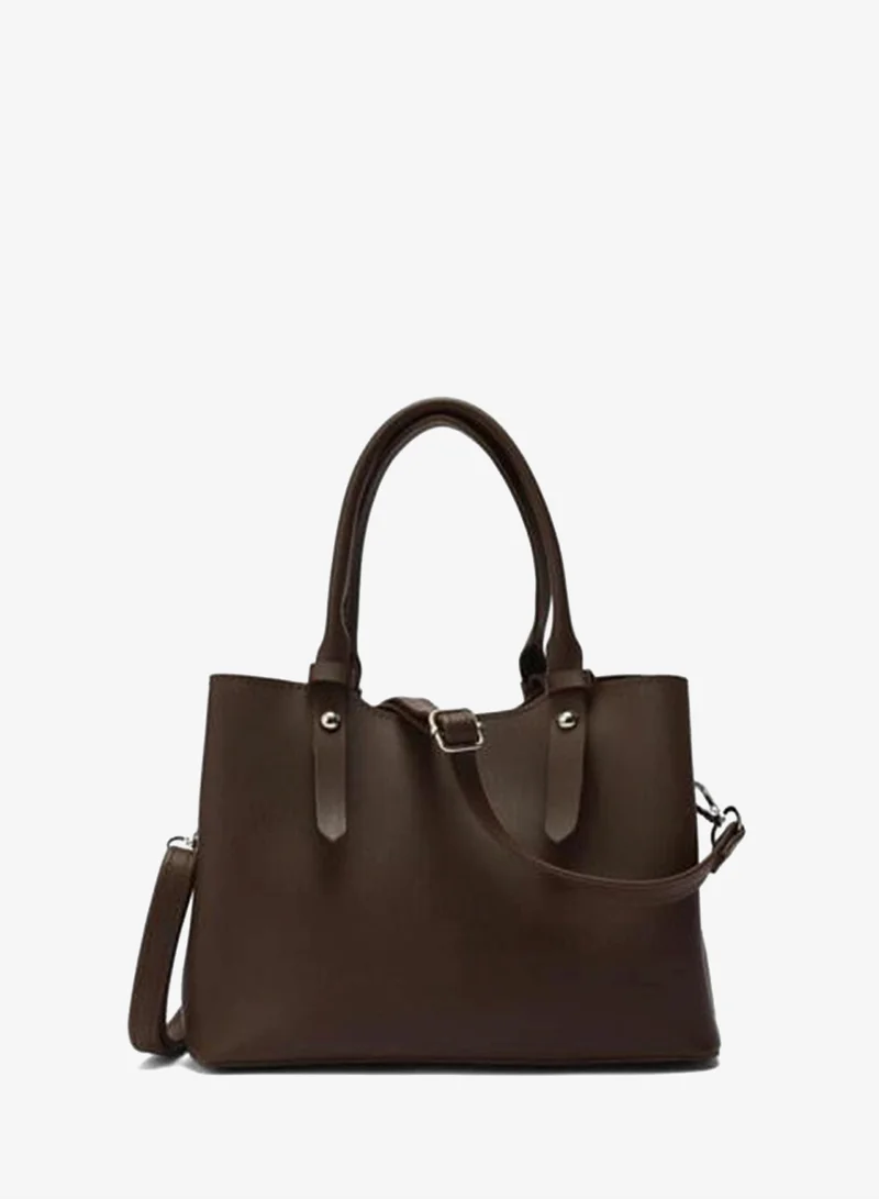 Shule Bags  Doop Shoulder Bag – Coffee for Women | Best Price UAE