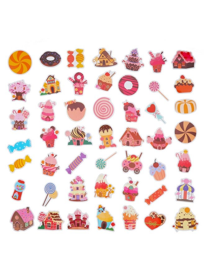 Cleverplay 100 Pack Candyland Stickers, Candy Land Party Favors, Birthday Decorations - Image 3