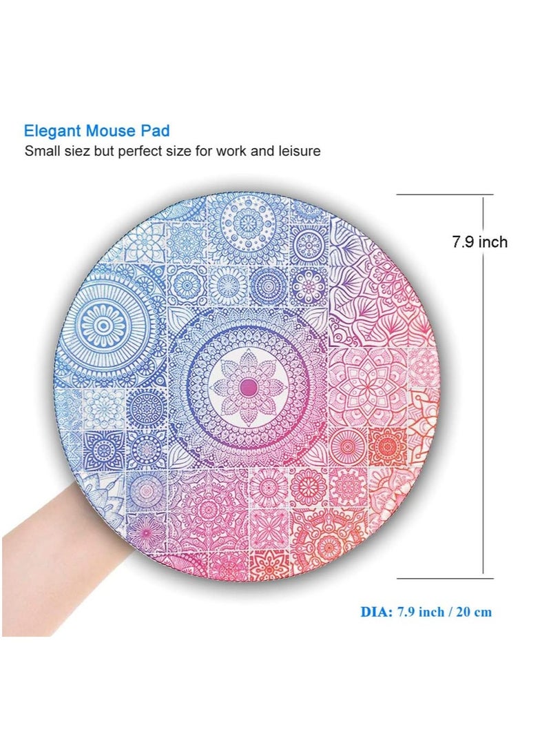 Personalized Printed Mouse Mat, Non-Slip Rubber Base Mousepad for Laptop, Computer 200mm x 200mm