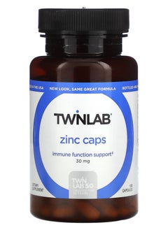 Twinlab Zinc Caps 30 mg 100 Capsules 