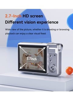 Generic Portable 1280P Digital Camera Video Camcorder 48MP Photo 8X Zoom Anti-shake 2.7 Inch Large TFT Screen Built-in Lithium Battery  - Image 5