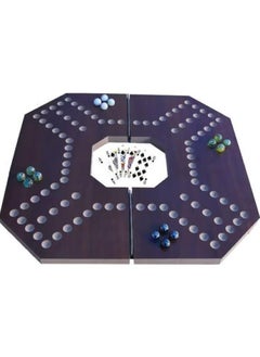 MARAH TOYS Wooden Jackaroo Game For Strategic Planning With A Luxury Bag 40x40 Cm  - Image 5