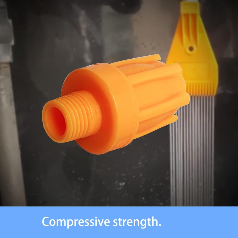 Aopin ABS Wind Nozzle - G1/4 Male, Flat Orifice, 4 Pcs for Compressed Air Machine, Dust Removal & Air Drying - Image 3