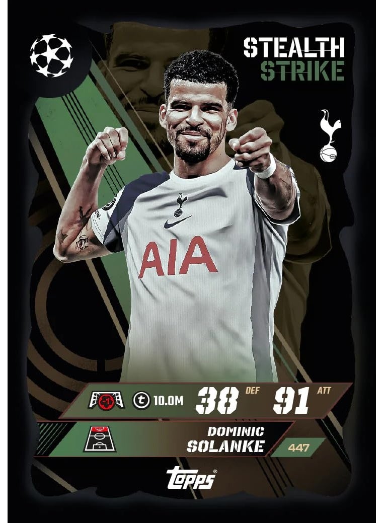 توبس لعبة بطاقات التداول والتحصيل  UCC Match Attax 2025/26 (علبة التعزيز 1 - متفوقو العالم) - Image 3