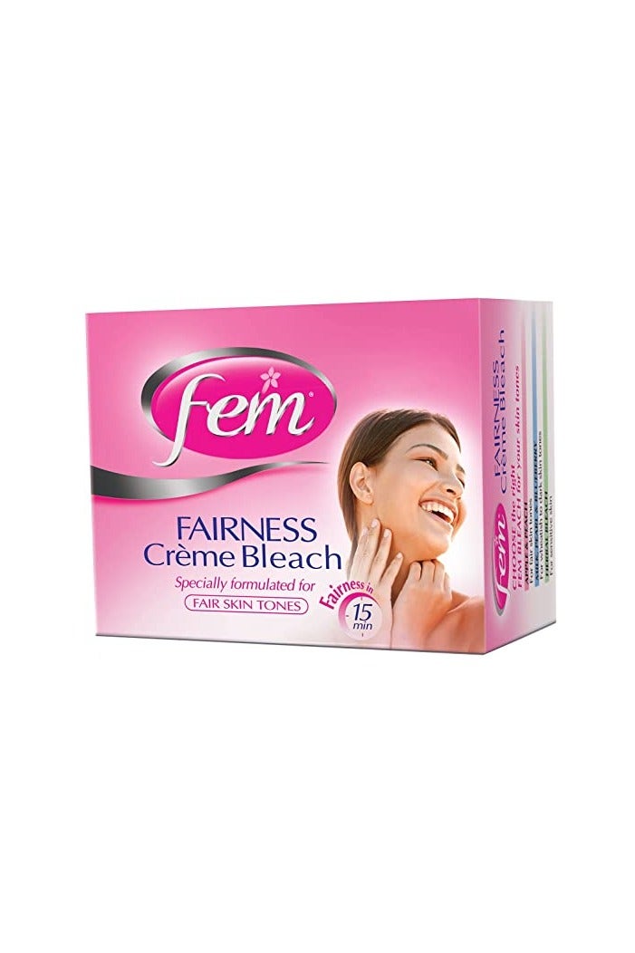 fem Fairness Creme Bleach Enriched With Apple and Peach 50g - Image 1