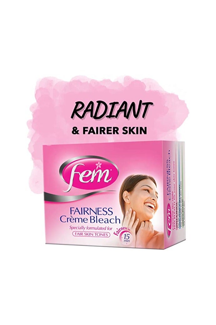fem Fairness Creme Bleach Enriched With Apple and Peach 50g - Image 4