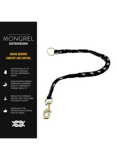 EzyDog Mongrel Bungee Dog Leash Rope Extension - 24 Inch Shock-Aborbing Leash - Works with The Mongrel Leash (Sold Separately) - Use Two for a Tangle-Free Double Dog Leash (Black) - pzsku/ZBE21F9D06933530D051FZ/45/_/1737032065/ba641c8e-0f05-4517-b5af-18657df53348