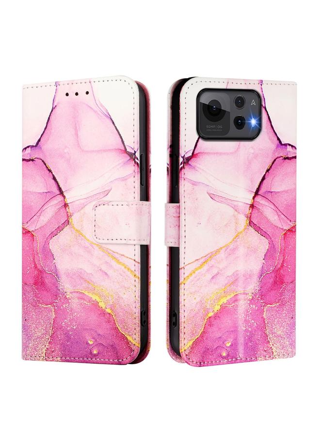 Zaboon Case For Asus Zenfone 12 Ultra PT003 Marble Pattern Flip Leather Phone Case - Image 3