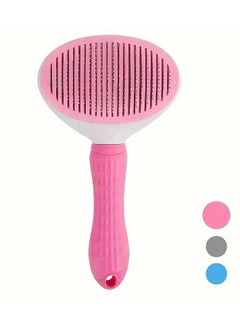 Knox Powering Generations Pet Self-Cleaning Cat & Dog Brush, Shedding & Grooming Tool for Loose Hair, Undercoat, and Mats, Slicker Brush for Long or Short Hair, Gentle Pet Groomer Comb for Tangles & Fur Removal  - Image 1