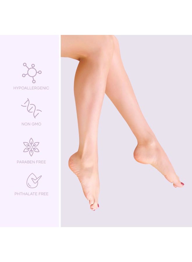 Skin 2.0 أقنعة القدمين باللافندر والنعناع - جوارب مرطبة - تخفف من تورم وآلام القدمين، تزيل الروائح غير المرغوب فيها، قناع قدم مريح - عناية بالبشرة كورية خالية من القسوة لجميع أنواع البشرة - 3 أزواج - Image 5