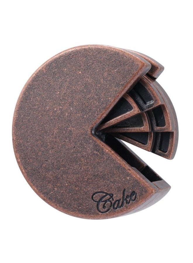 BePuzzled |Cake Hanayama Metal Brainteaser Puzzle Mensa Rated Level 4, for Ages 12 and Up - Image 2