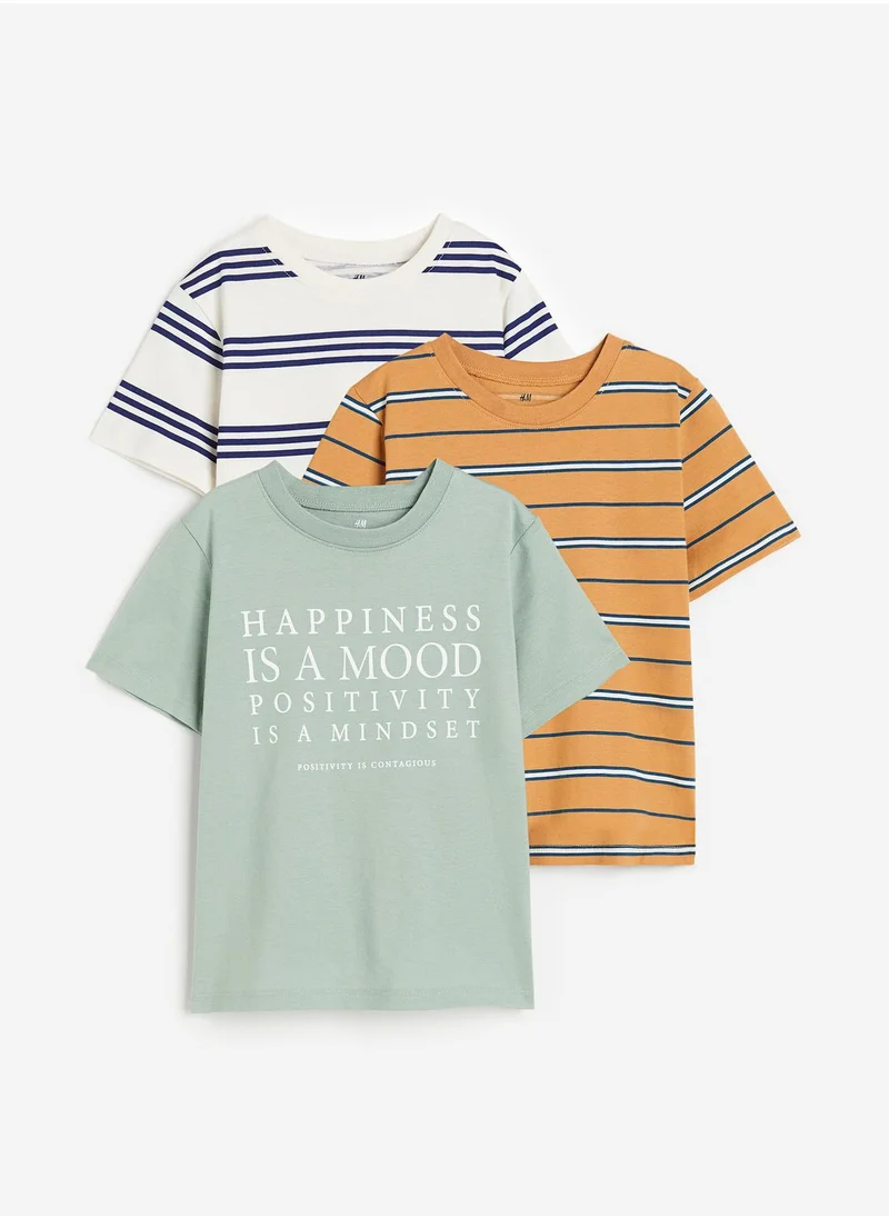 H&M Kids 3 Pack Assorted T-Shirt