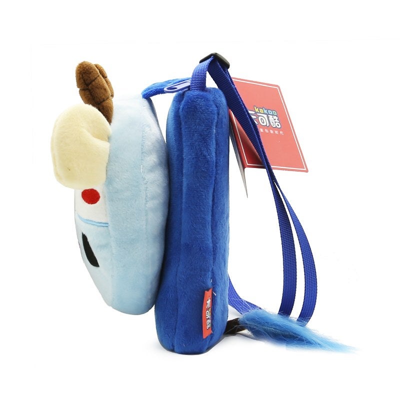 Plush Kids Crossbody Bag, Cow Animal Design, Soft Lightweight Shoulder Bag for Daily Outings - Image 3