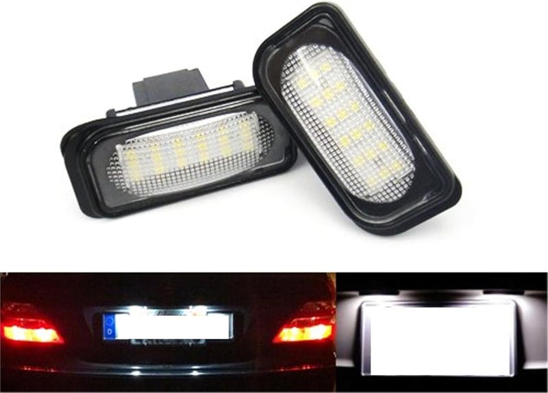Wivplex 2x LED License Plate Light for MB Vehicles - Image 2