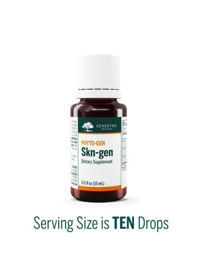 Genestra Brands Skngen ; English Walnut Elm And Cedar Of Lebanon Herbal Supplement ; 0.5 Fl. Oz. - Image 5