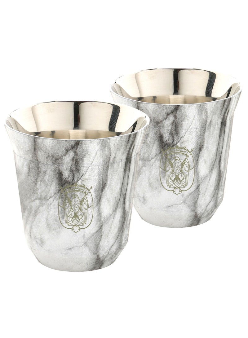 Rovatti Stainless Coffee Cup AD Marble - Image 2