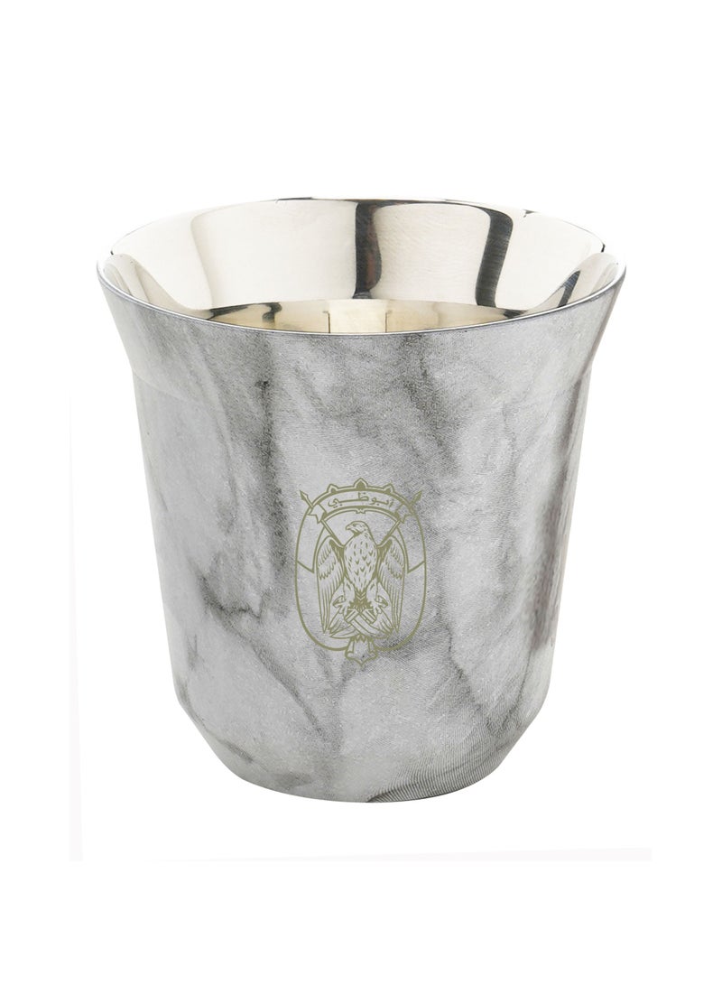 Rovatti Stainless Coffee Cup AD Marble - Image 1