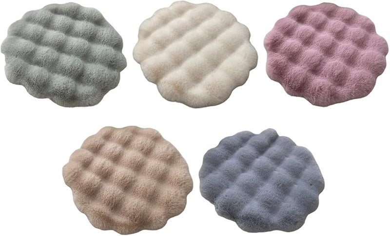 Soft Plush Dog Bed With Furry Cover Thick Pad 40 cm Size - Image 5