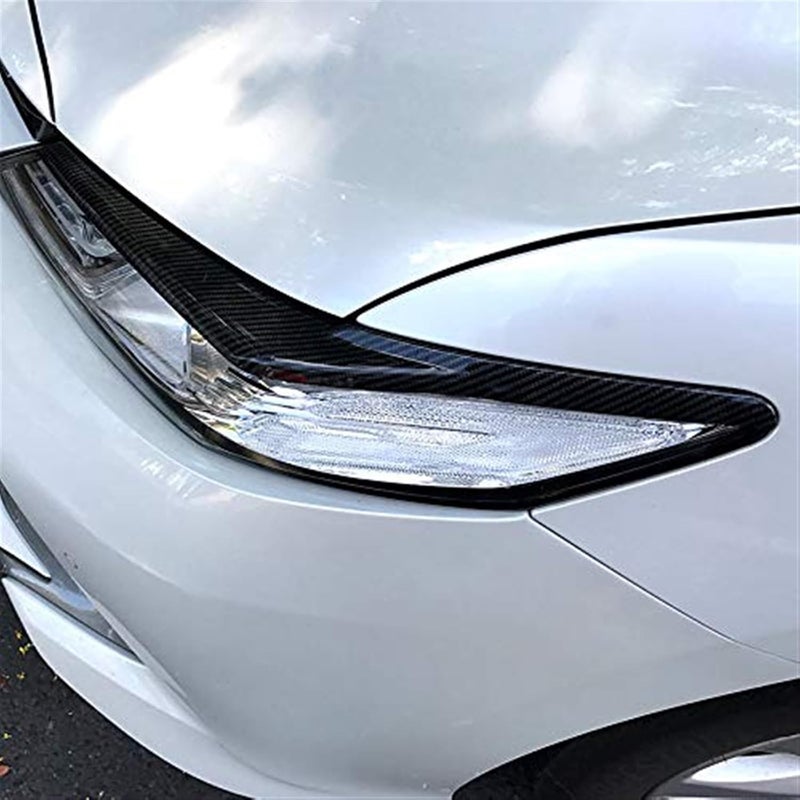 QASULER Front Headlight Eyelid Covers for Camry 2018-2022 - Image 3