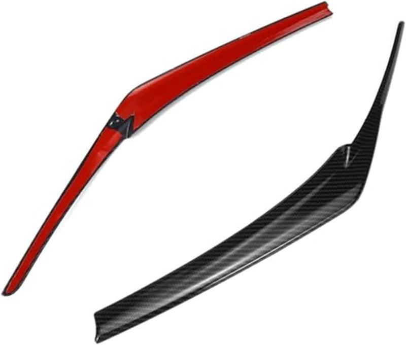 QASULER Front Headlight Eyelid Covers for Camry 2018-2022 - Image 2