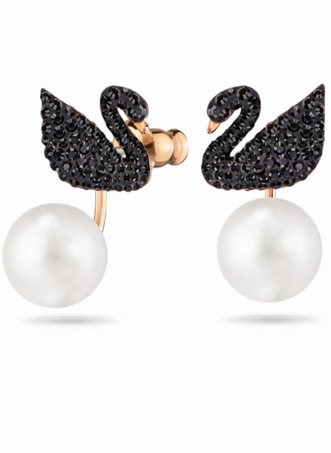 Jewelry - Swan pearl earring - Image 1