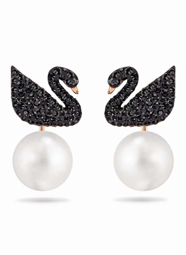 Jewelry - Swan pearl earring - Image 1