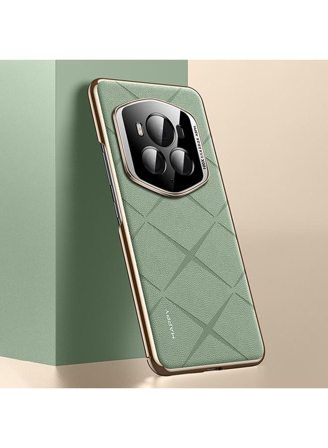 اس-توب جراب لهاتف Honor Magic6 RSR Porsche Design مصنوع من الجلد العادي - Image 1