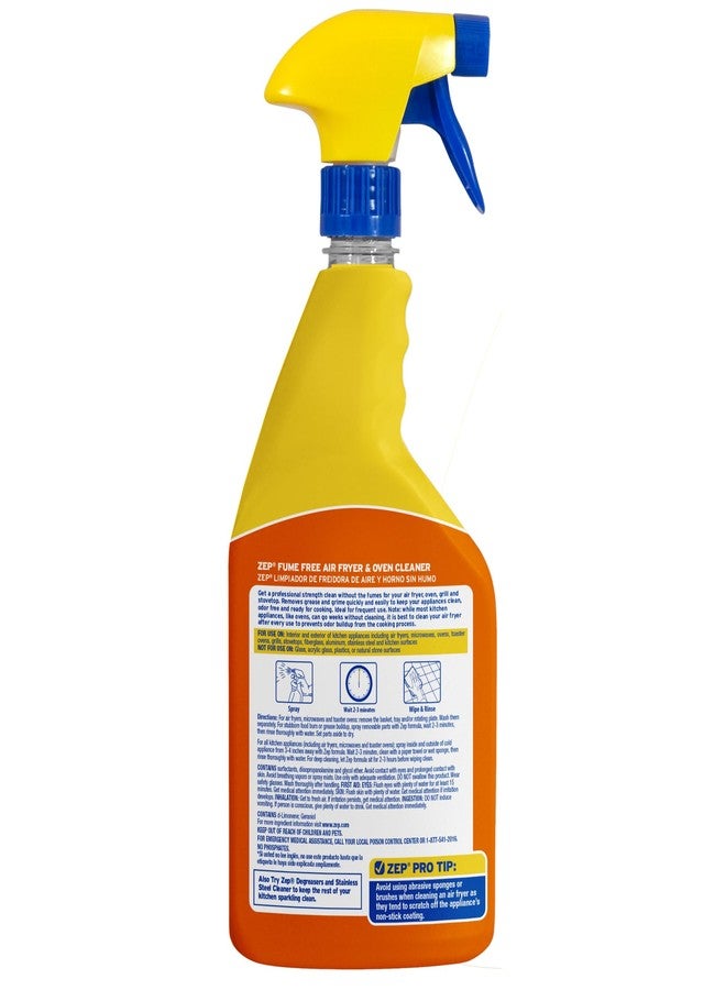 Zep منظف هواء مقلي وزيت خالي من الدخان زيب، R49312-24 أونصة سائلة، مزيل شحوم بقوة احترافية، تركيبة قابلة للتحلل الحيوي - Image 2