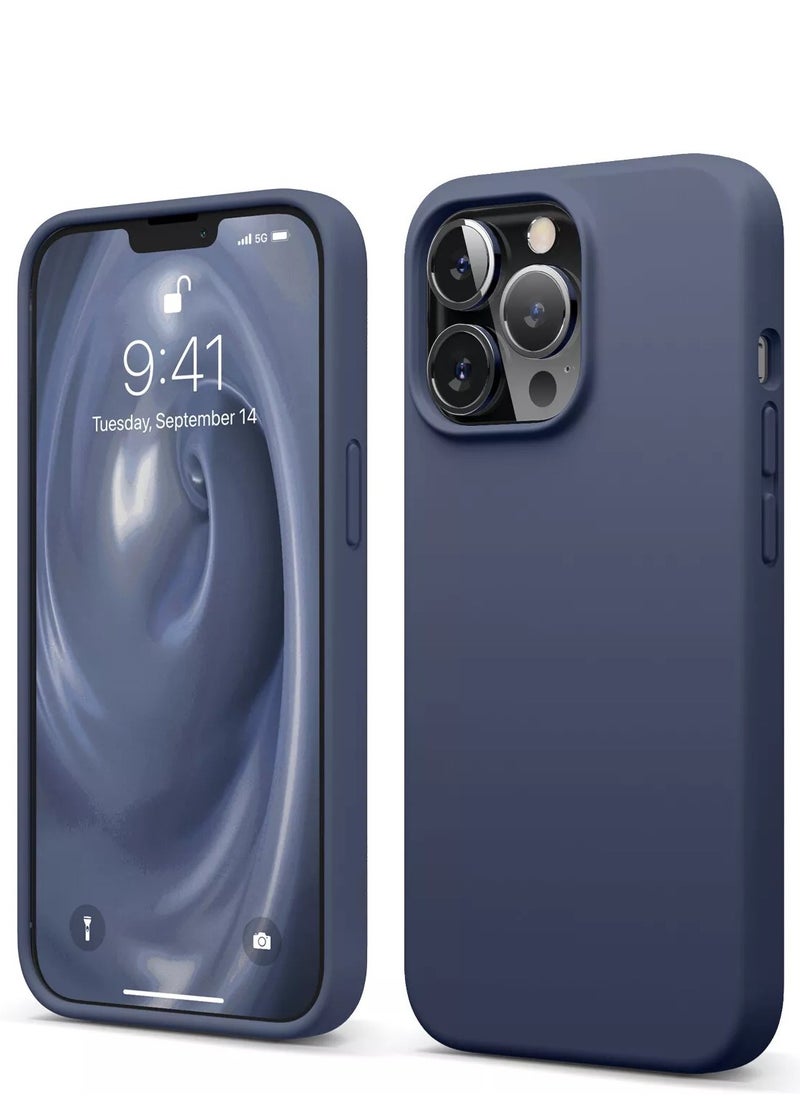 Protective Blue cover for Apple iPhone 13 Pro MAX, anti-fingerprint, anti-fall, anti-scratch, comfortable grip, shock-absorbing, anti-explosion hard back, ultra-thin case and full cover, compatible with iPhone 13 Pro MAX, Blue
