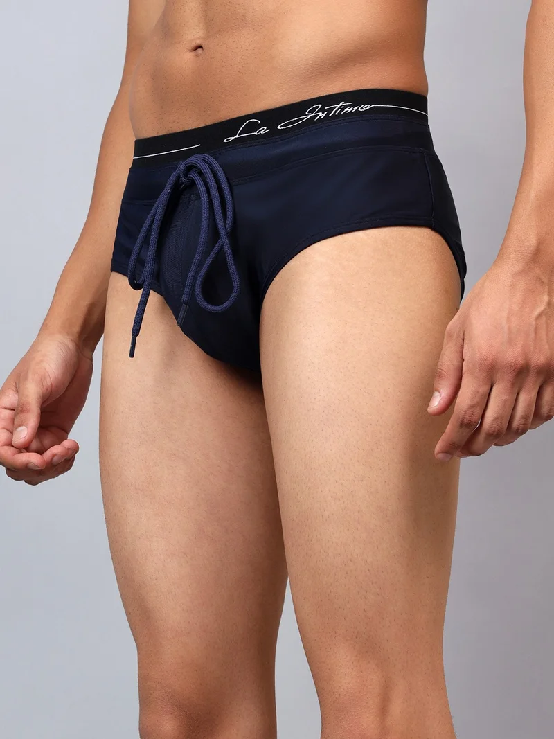 La Intimo Atlantic Double waistband Swim Brief