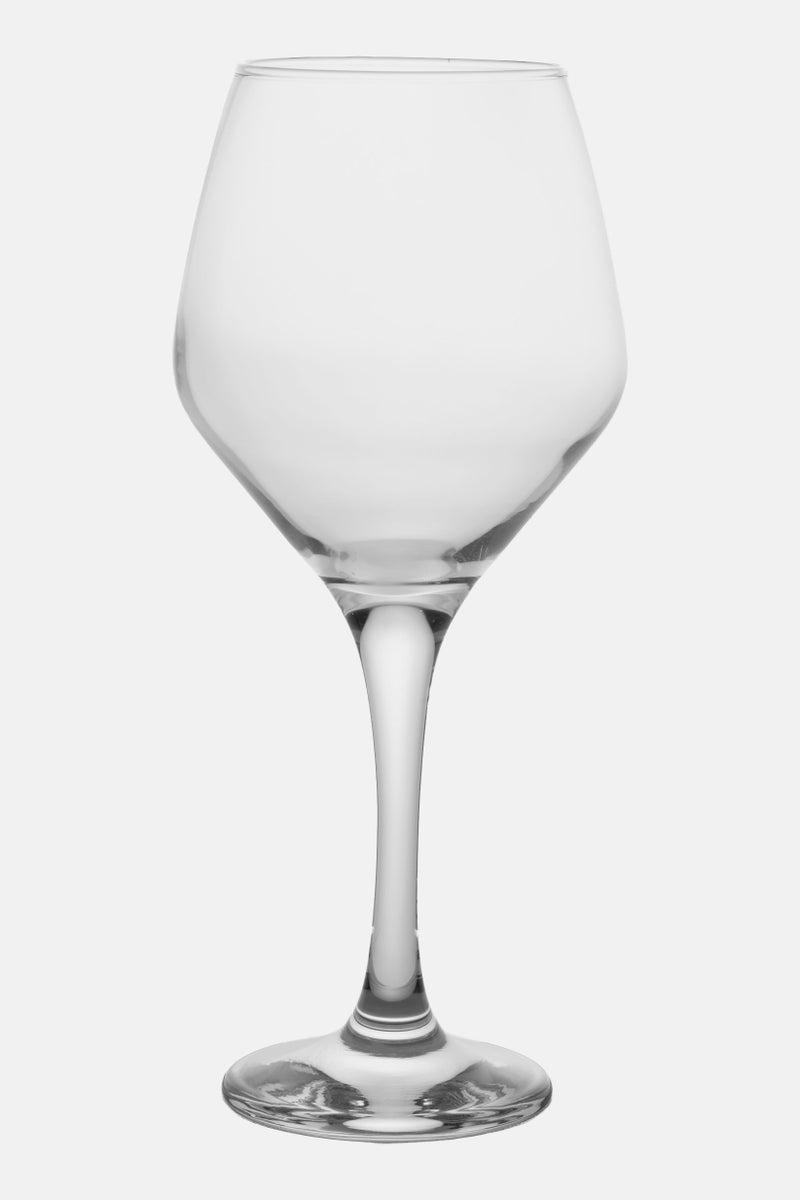 LAV 6 Pieces Plain Ella Glass Set 440 ml, Transparent - Image 2