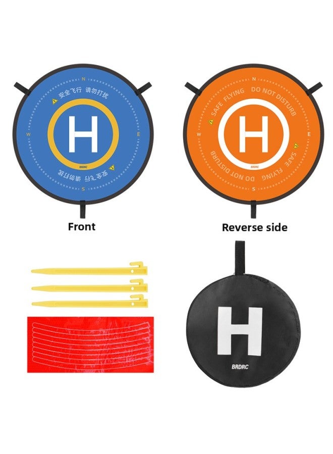 BRDRC Air 3S Accessories For DJI Mini 4Pro/Neo Landing Pad Pilot 3 Drone Landing Pad Auxiliary Equipment Sports Camera Accessori-Color:Double Apron (75cm)