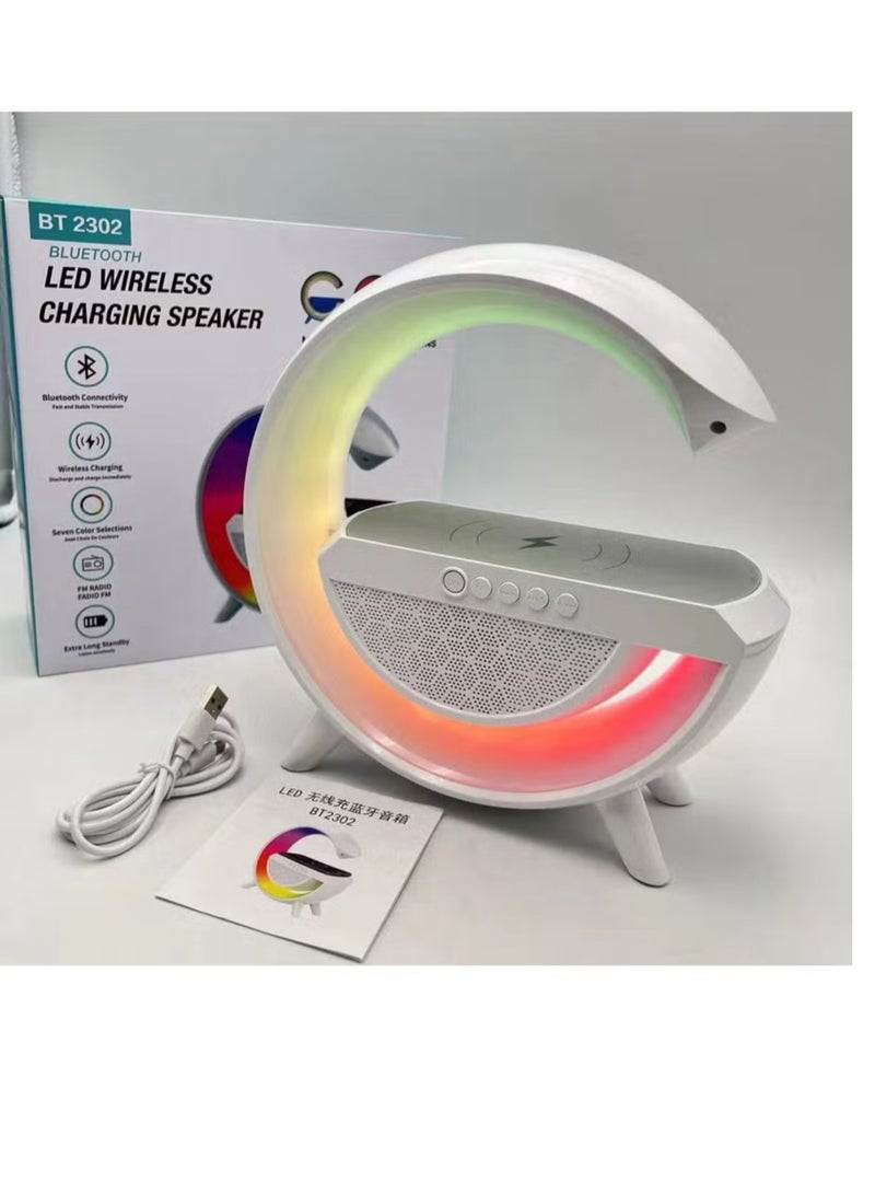 Portable wireless Bluetooth speaker and wireless mobile charging at the same time - Image 1
