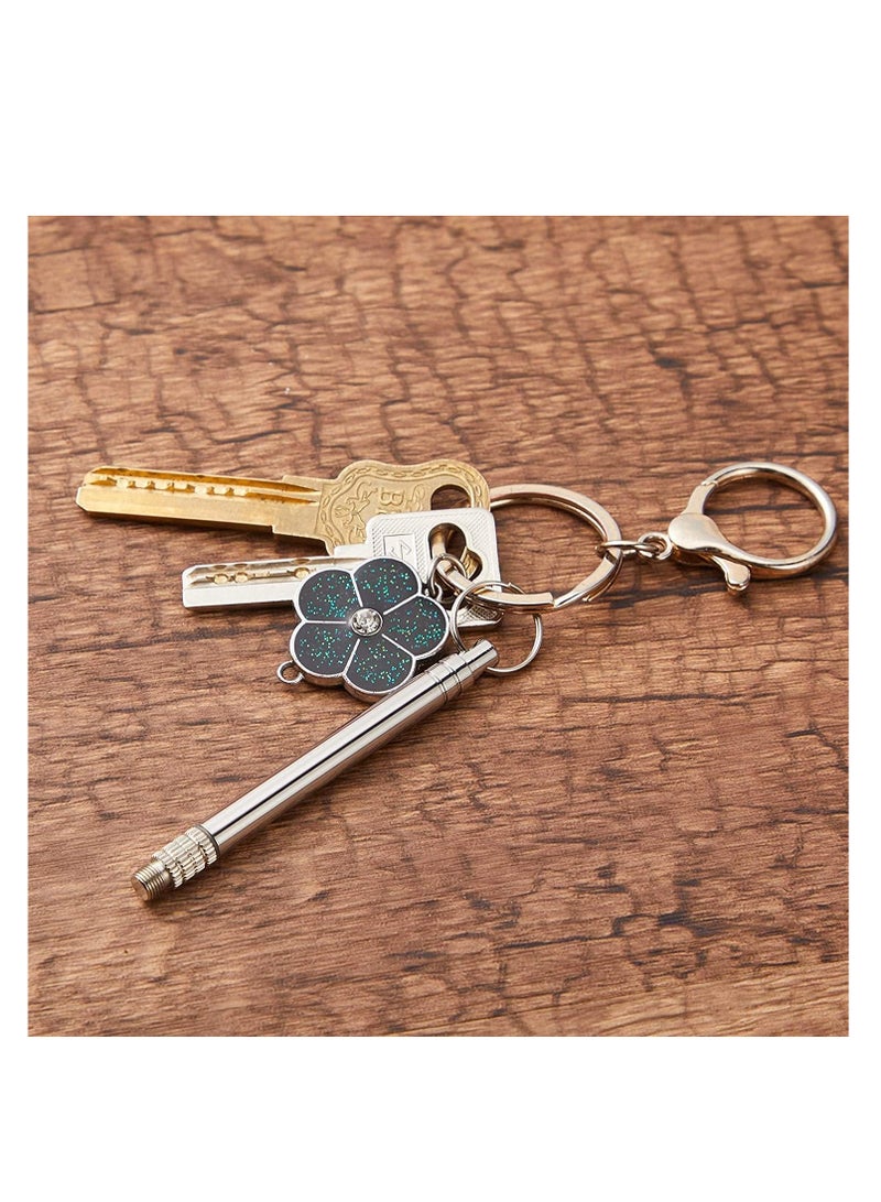 Portable Metal Toothpicks Eco-Friendly Pocket Toothpick Metal Toothpick Holder for Outdoor Camping Picnic Travel - Image 5