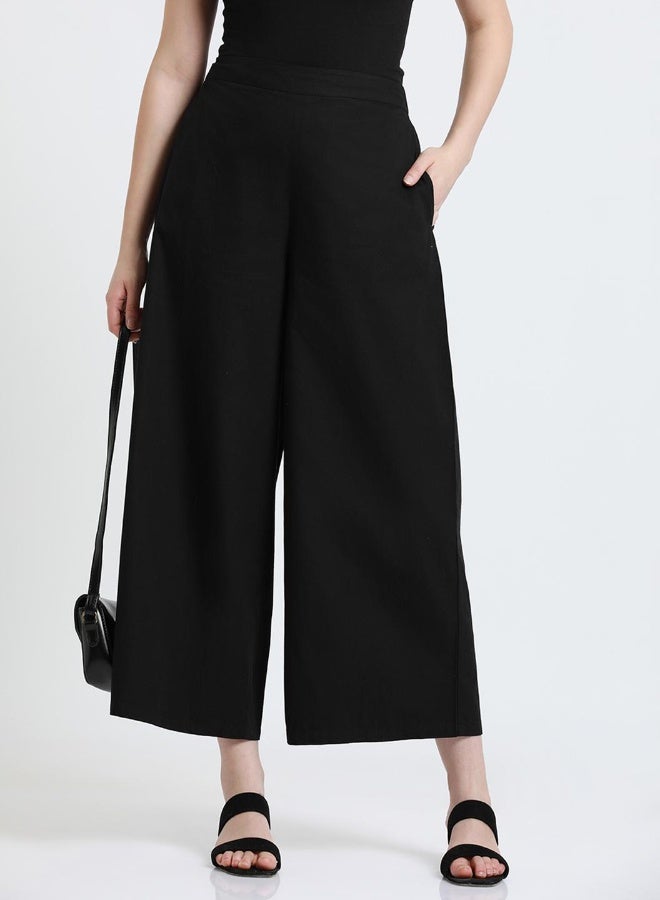 Dennis Lingo Relaxed Fit Black Cotton Trousers – Classic and Comfortable - Image 5